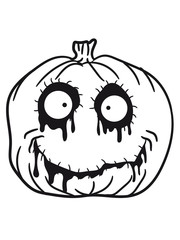 monster pumpkin face