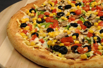 Traditional Italian Cuisine - Vegetarian Pizza
