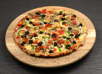 Traditional Italian Cuisine - Vegetarian Pizza
