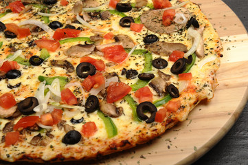 Traditional Italian Cuisine - Vegetarian Pizza
