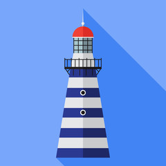 Vector lighthouse icon