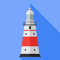 Vector lighthouse icon