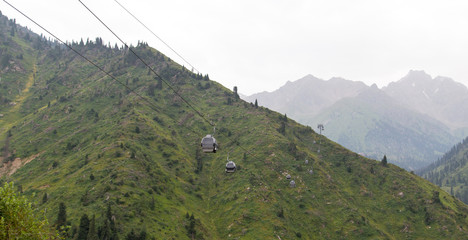 Mount Kazakhstan. Chimbulak