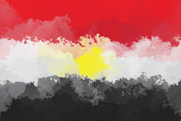 Fototapeta premium Egyptian flag