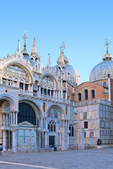 Naklejka premium The Cathedral Basilica of Saint Mark. Venice, Italy