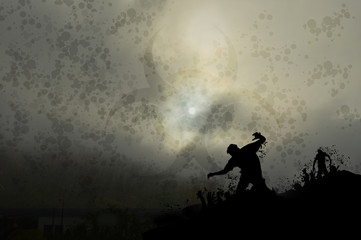 Obraz na płótnie Canvas misty zombies 1