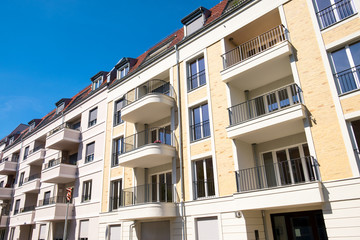 New housing complex seen in Berlin, Germany
