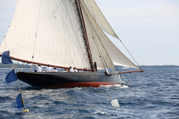 Naklejka premium łódź