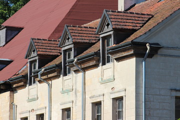 Schloss Steinort - Fassadendetail