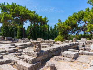 Fototapeta na wymiar Temple of Athena Polias