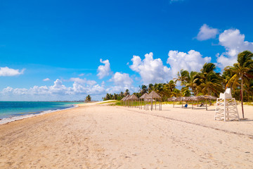 Fototapeta premium Santa Lucia beach, Camaguey Province, Cuba.