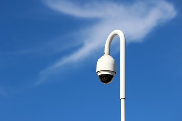 Fototapeta na wymiar Vidéo-surveillance urbaine