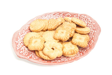 delicious cookies on a plate