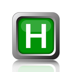 Obraz premium Hospital icon