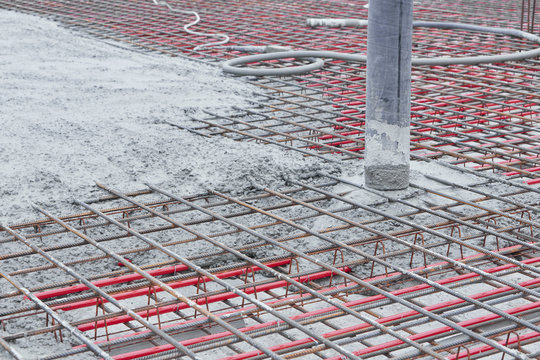 Fundament, Stahlbetonplatte