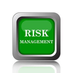 Risk management icon