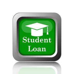 Fototapeta na wymiar Student loan icon