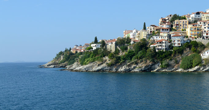 Kavala city in Greece
