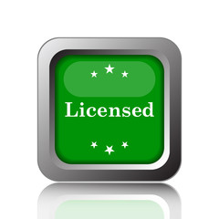 Licensed icon
