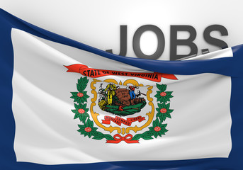 West Virginia jobs and employment opportunities concept