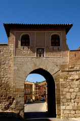 Fototapeta premium Door of Daroca, Zaragova province, Spain