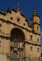 Obraz premium Church of Santa Maria la Mayor, Alcañiz, Teruel, Aragon, Spain
