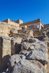 Fototapeta na wymiar Knossos Palace Ruins, Heraklion Crete