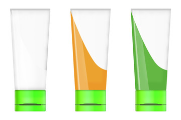 Set of tube mock up.