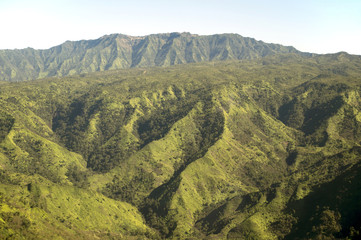 Wailua Valley Aerial, Kauai, Hawaii