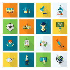 School and Education Icons