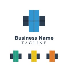 Obraz premium medical logo icon vector