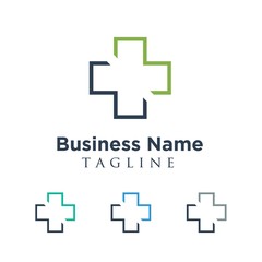 medical logo icon vector