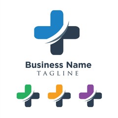 medical logo icon vector