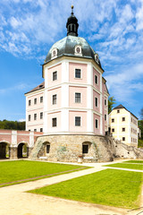 Fototapeta na wymiar palace Becov nad Teplou, Czech Republic