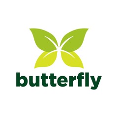 Butterfly Vector Template