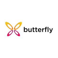 Butterfly Vector Template