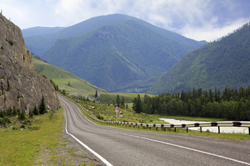 River Chuya and Chuysky Trakt