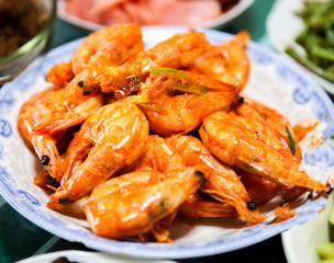 shrimp food