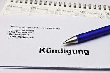 Kündigung