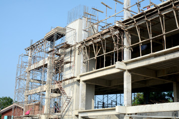 Condominium construction site