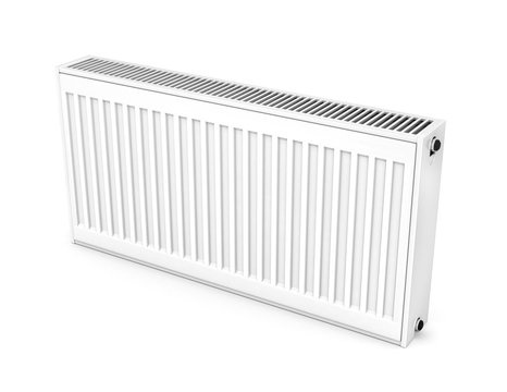 Radiator  isolated over a white background