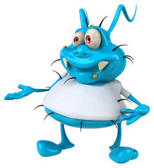 Germ with a white tshirt