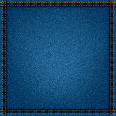 jeans blue texture fabric denim background. stock vector illustration eps10