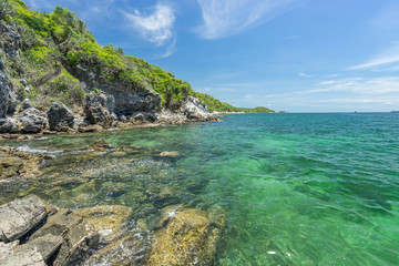 Obraz premium Clear water at Sichang island