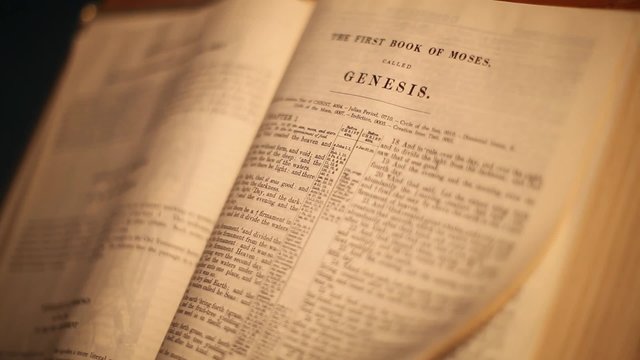 Turning a Page in the Book of Genesis