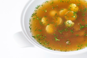 okroshka with kvass