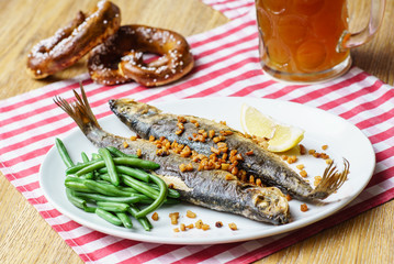 roasted mackerel