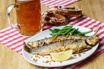 roasted mackerel