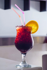 cocktail in the bar
