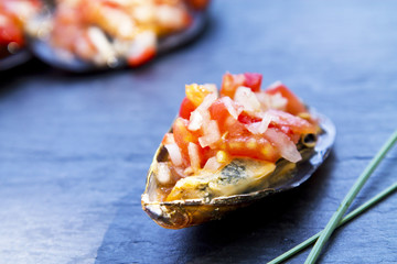 msussels vinaigrette